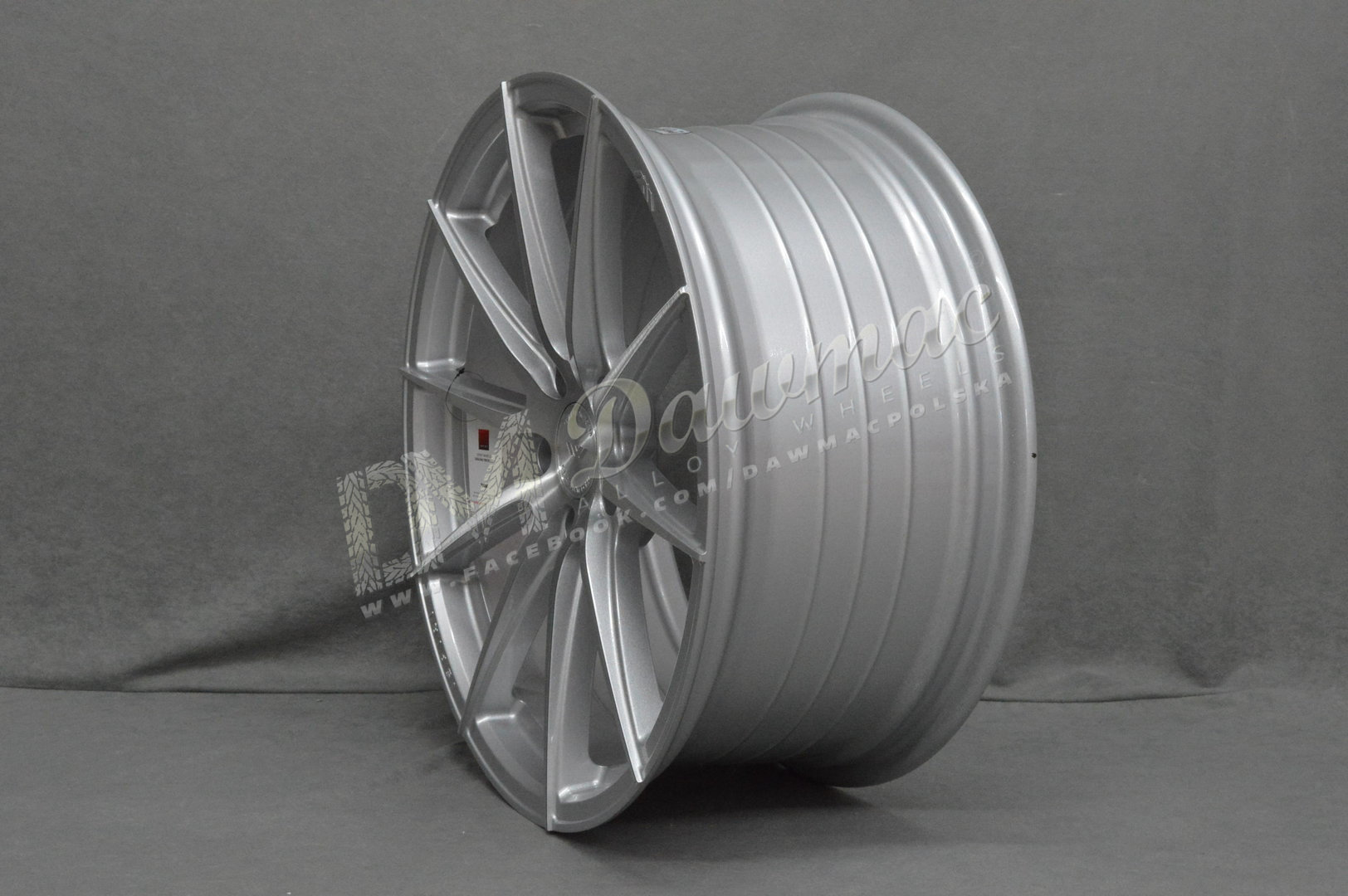 ISPIRI FFR1 20" 9J ET20 + 10,5J ET45 5x120 Pure Silver Brushed - obrazek 3