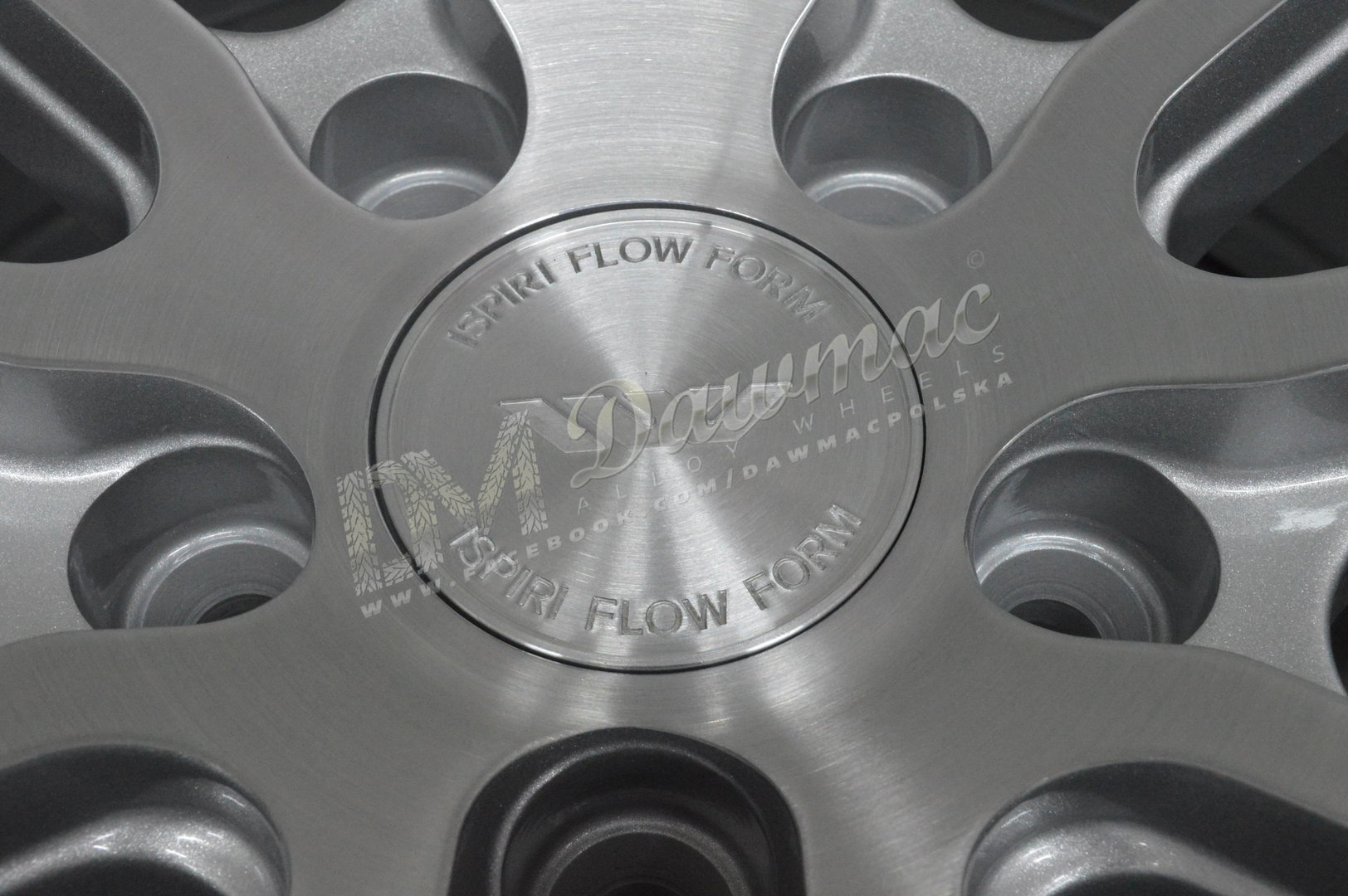 ISPIRI FFR1 20" 9J ET20 + 10,5J ET45 5x120 Pure Silver Brushed - obrazek 6