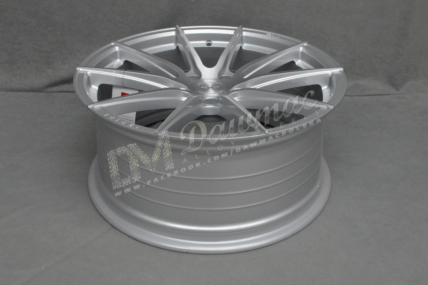 ISPIRI FFR1 20" 9J ET20 + 10,5J ET45 5x120 Pure Silver Brushed - obrazek 7