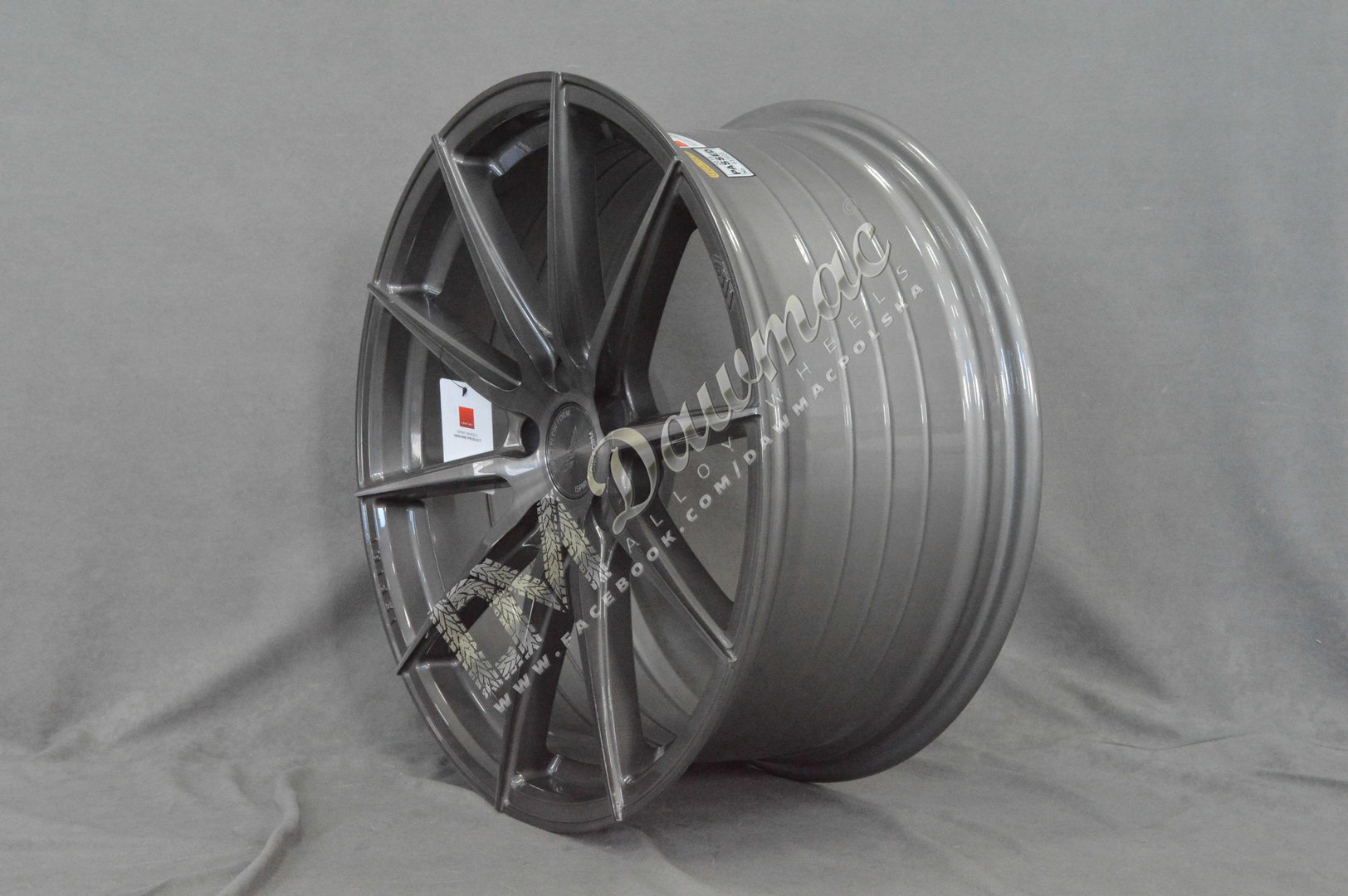 ISPIRI FFR1 20" 9J ET20 + 9,5J ET20 5x120 Carbon Grey Brushed - obrazek 4