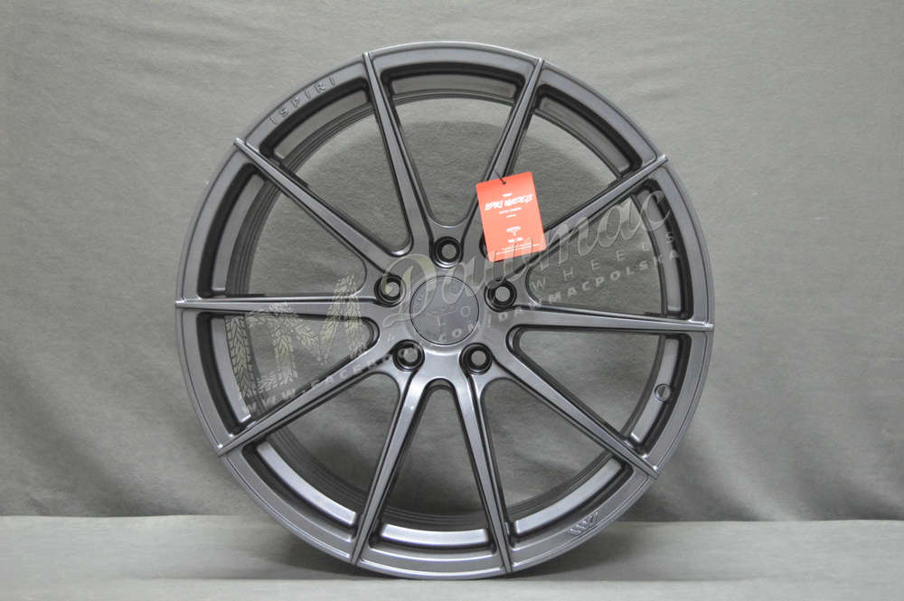 ISPIRI FFR1 20" 9J ET32 + 10,5J ET30 5x112 Carbon Graphite