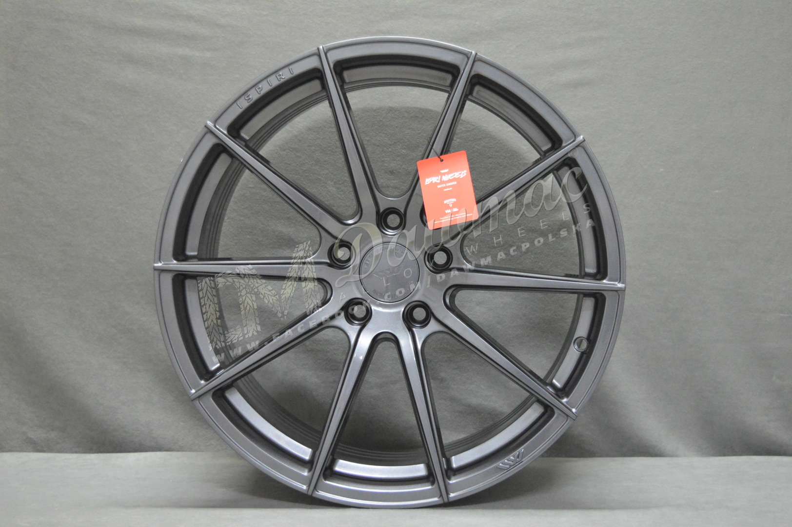 ISPIRI FFR1 20" 9J ET32 + 10,5J ET43 5x112 Carbon Graphite - obrazek 2