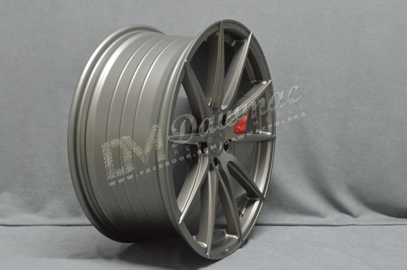 ISPIRI FFR1 20" 9J ET32 + 10,5J ET43 5x112 Matt Carbon Bronze - obrazek 4