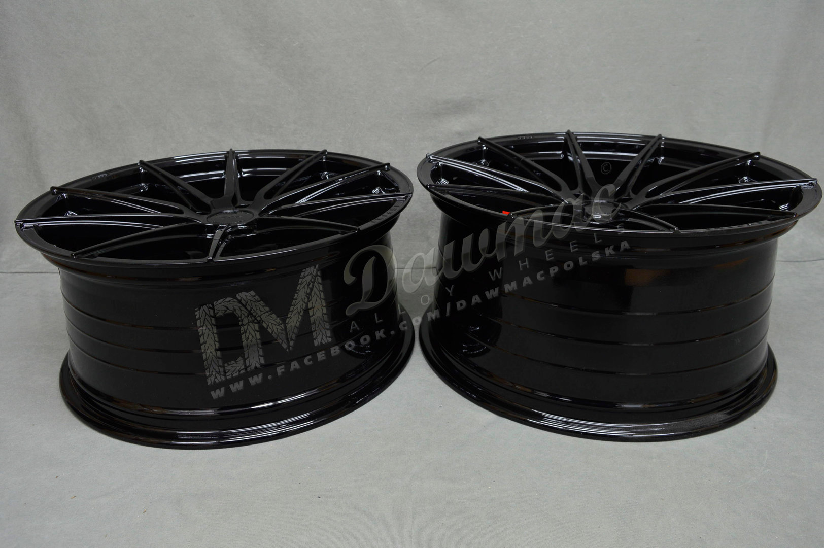 ISPIRI FFR1 20" 9J ET32 + 10J ET45 5x112 Corsa Black - obrazek 6