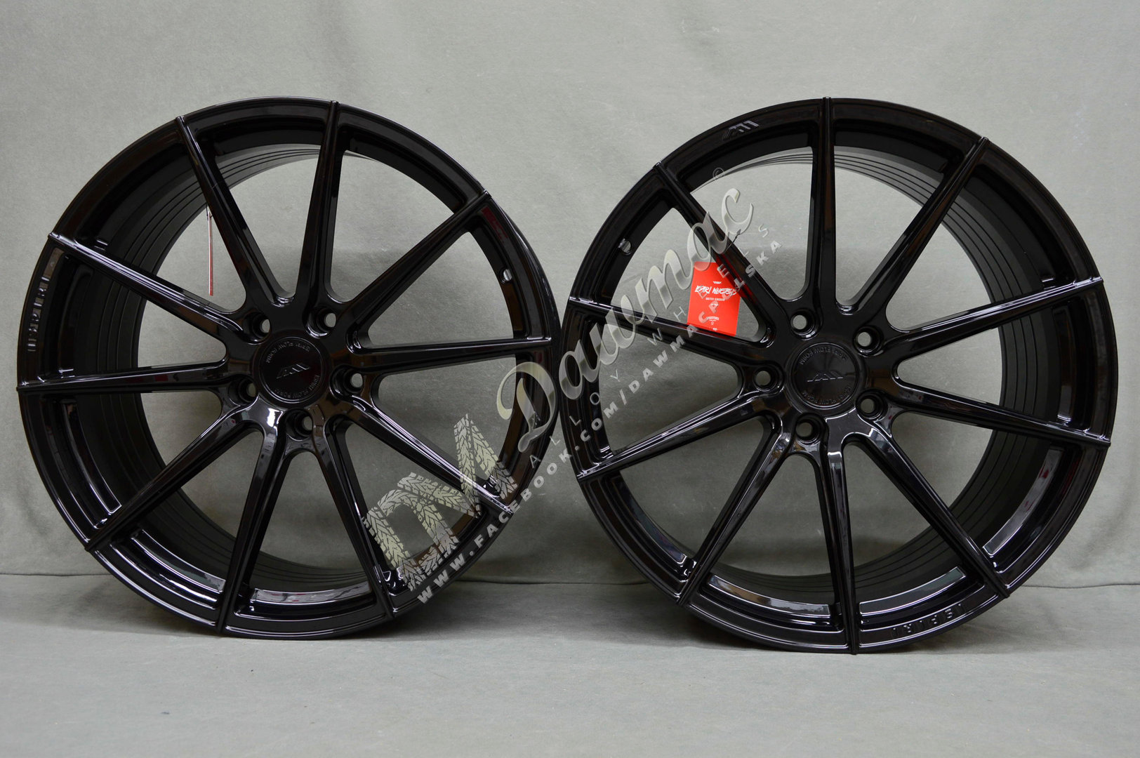 ISPIRI FFR1 20" 9J ET35 + 10J ET45 5x120 Corsa Black - obrazek 2