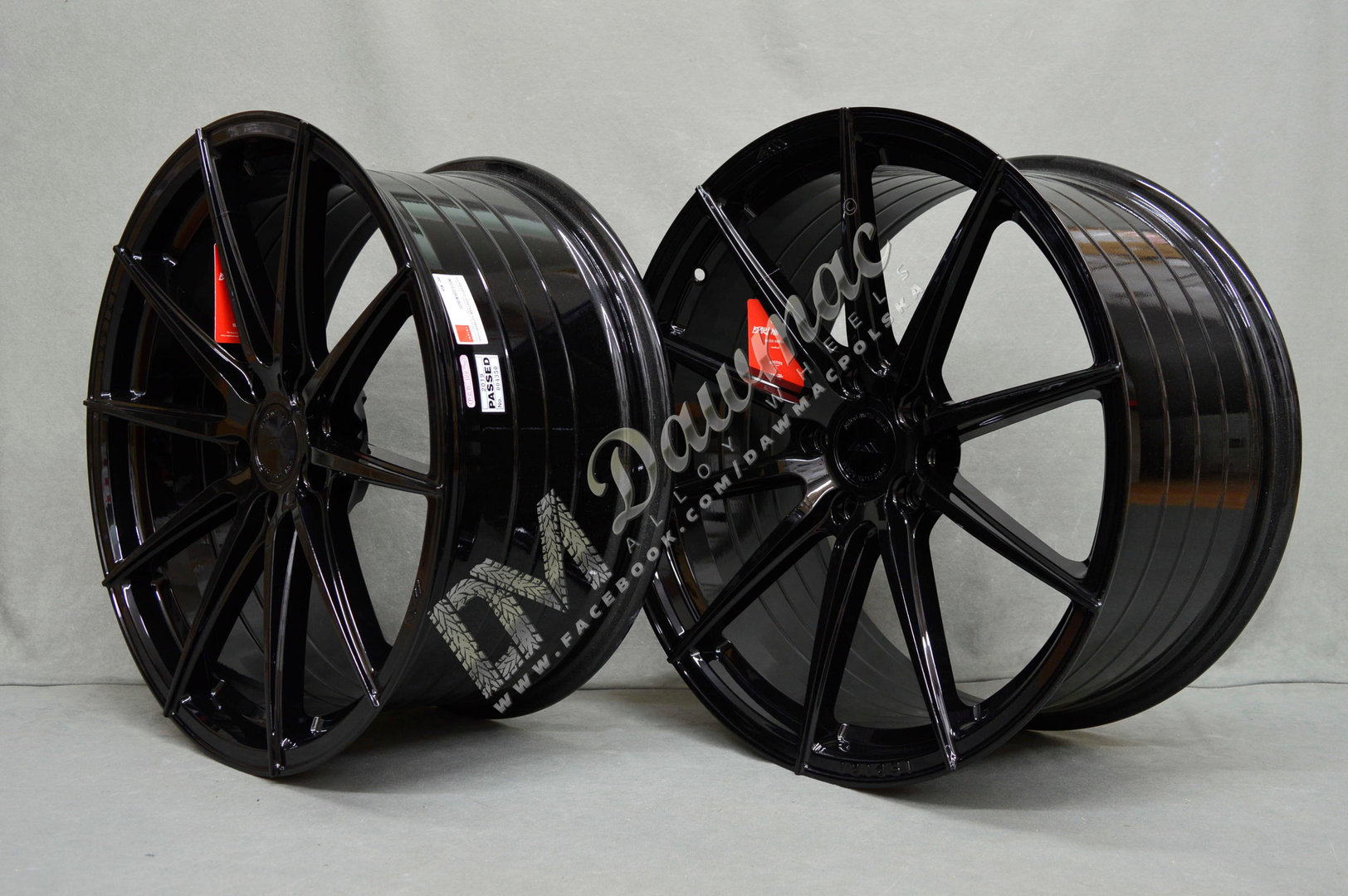 ISPIRI FFR1 20" 9J ET35 + 10J ET45 5x120 Corsa Black - obrazek 4