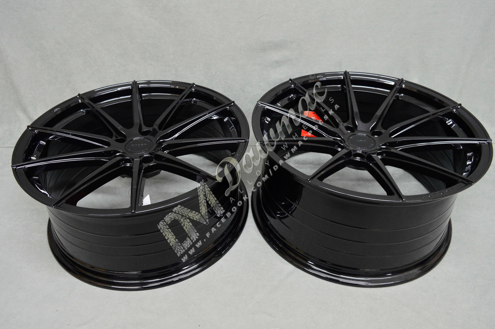 ISPIRI FFR1 20" 9J ET35 + 10J ET45 5x120 Corsa Black - obrazek 6