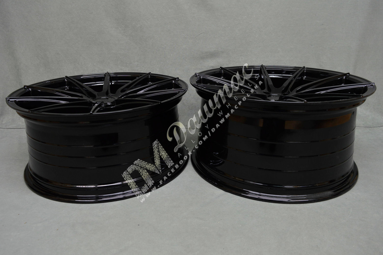 ISPIRI FFR1 20" 9J ET35 + 10J ET45 5x120 Corsa Black - obrazek 8