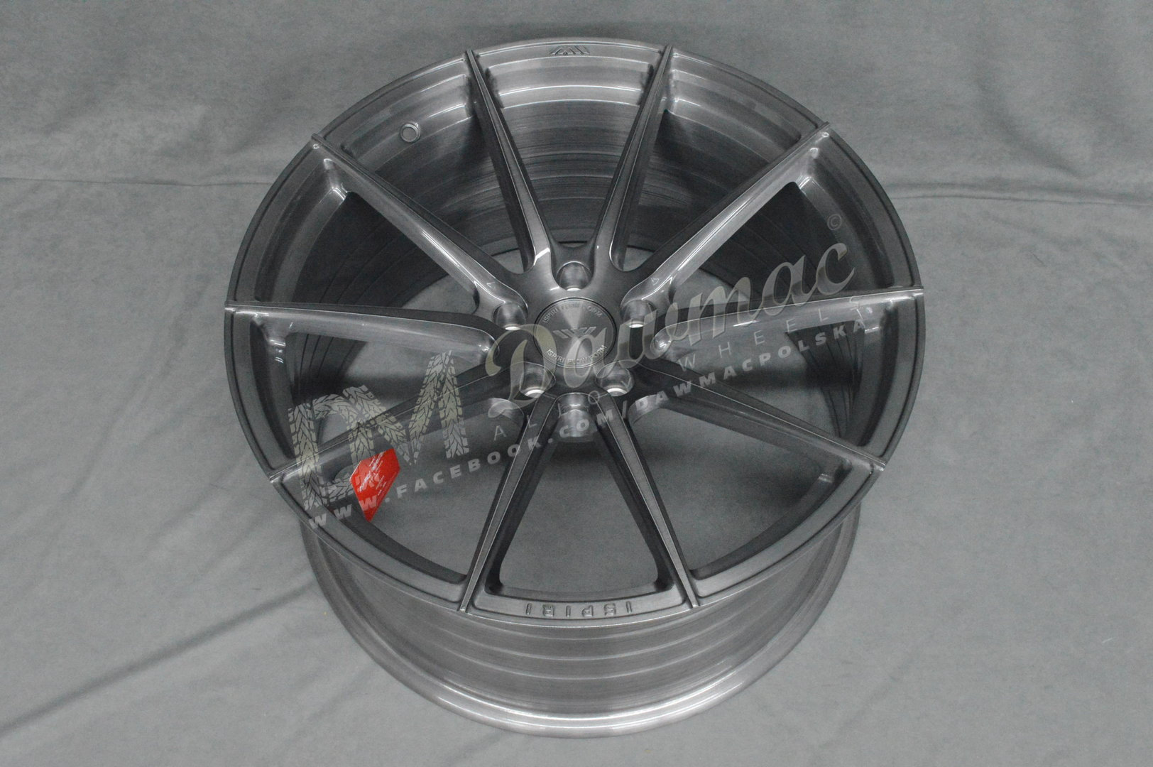 ISPIRI FFR1 20" 9J ET35 5x112 Full Brushed Carbon Titanium - obrazek 5