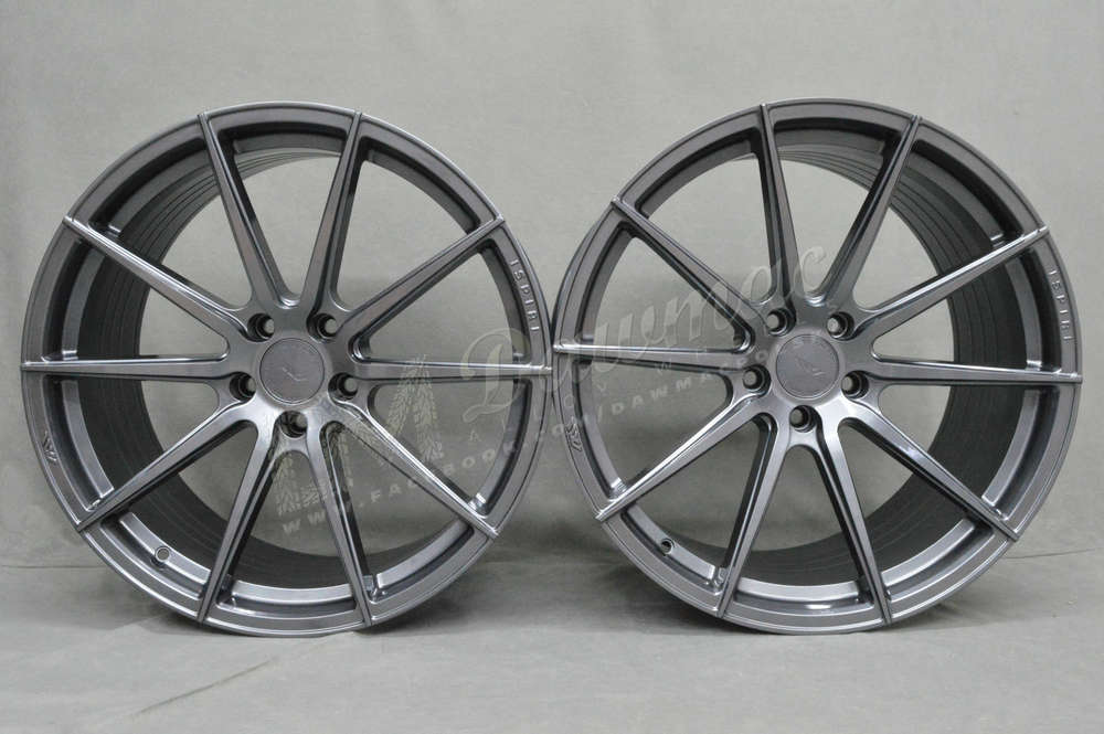ISPIRI FFR1 20'' 9J ET38 + 10J ET40 5x114,3 Carbon Graphite