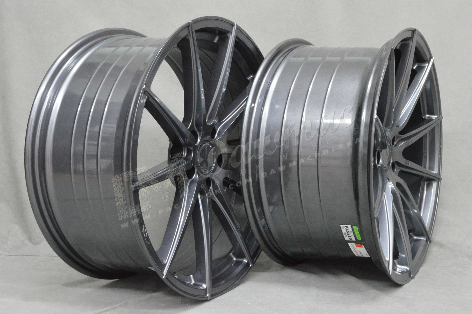 ISPIRI FFR1 20'' 9J ET38 + 10J ET40 5x114,3 Carbon Graphite - obrazek 4