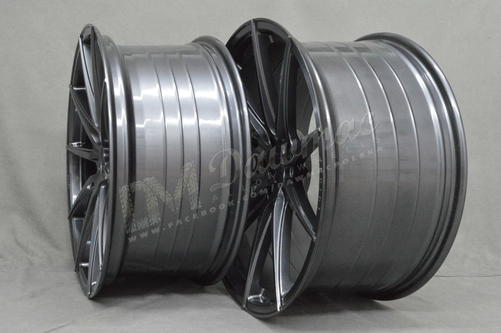 ISPIRI FFR1 20'' 9J ET38 + 10J ET40 5x114,3 Carbon Graphite - obrazek 5