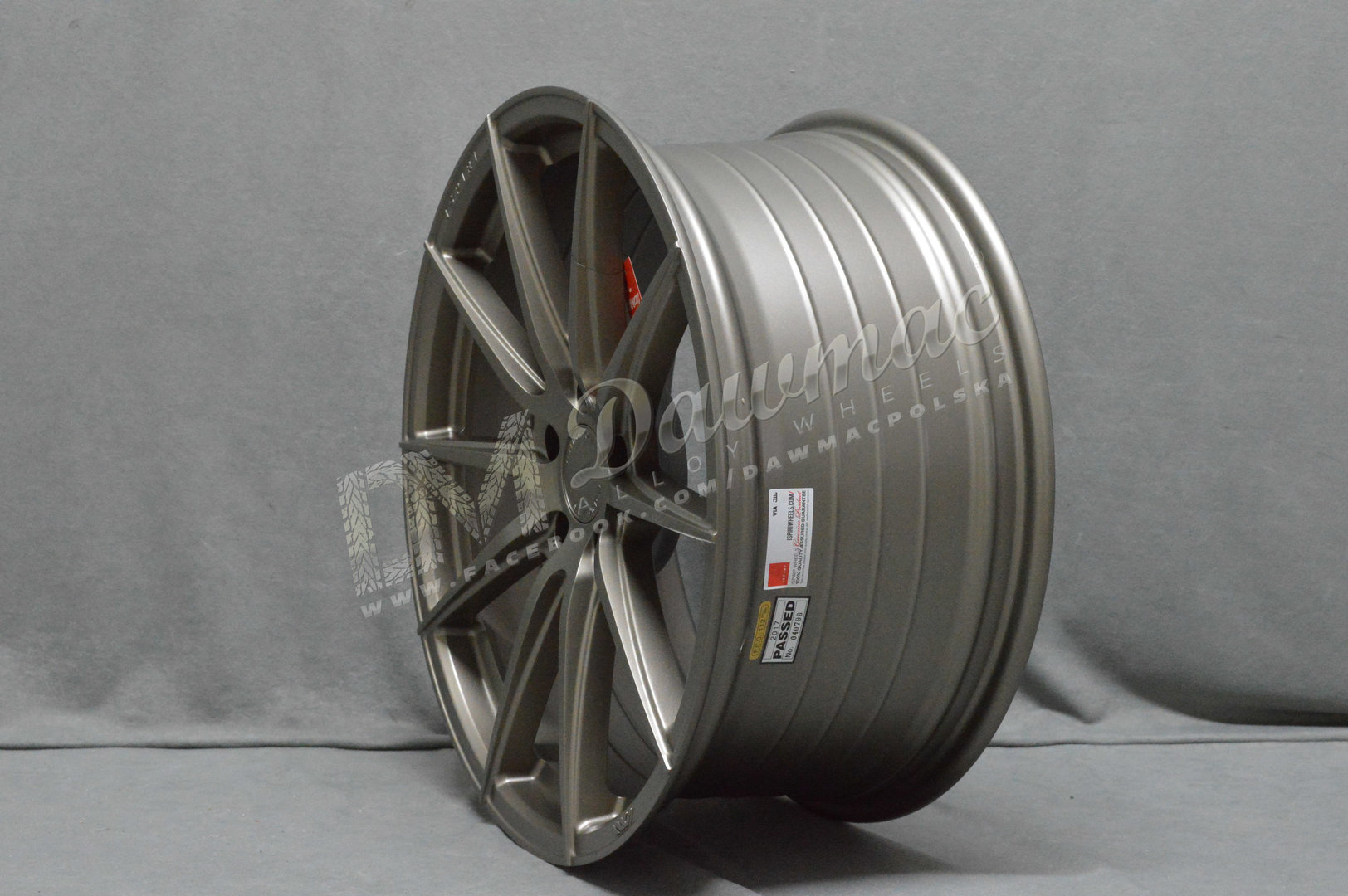 ISPIRI FFR1 21" 9J ET32 + 10,5J ET43 5x112 Matt Carbon Bronze - obrazek 3