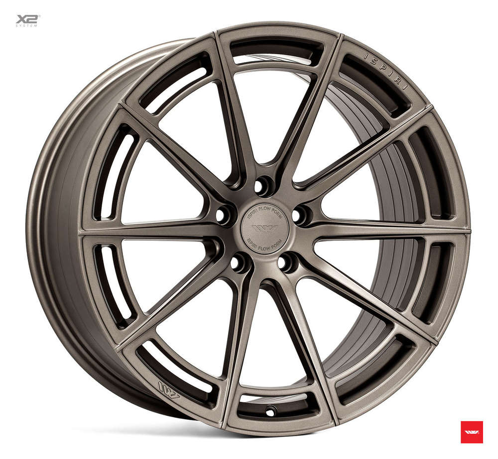 ISPIRI FFR5 20" 10J ET45 + 10,5J ET30 5x112 Matt Carbon Bronze