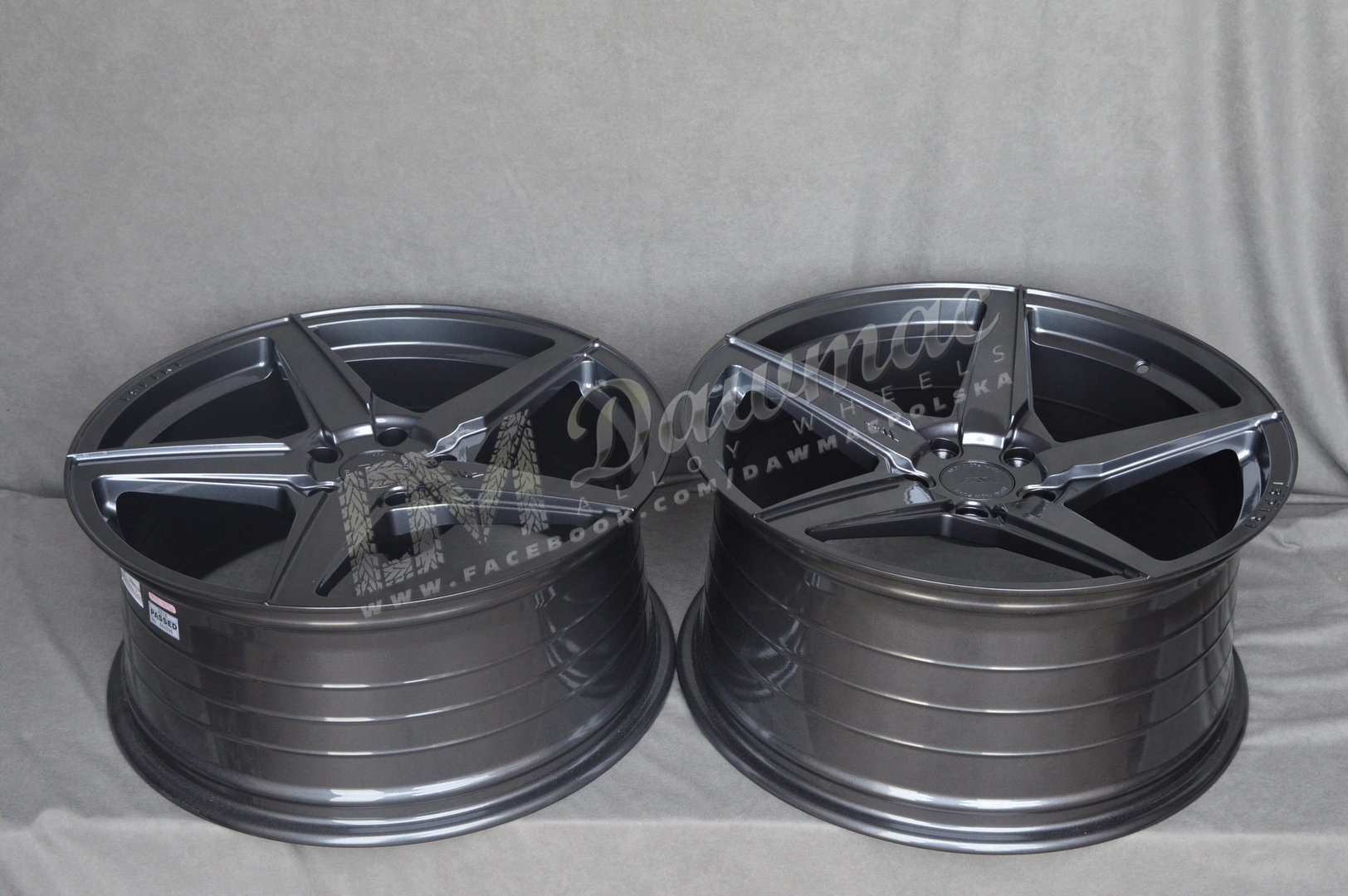 ISPIRI FFR5 20" 8,5J ET42 + 10J ET45 5x112 Carbon Graphite - obrazek 6