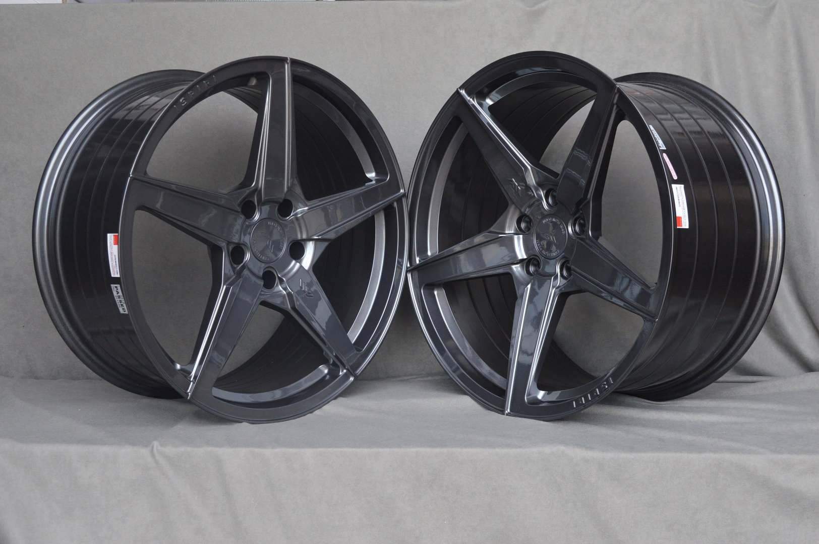 ISPIRI FFR5 20" 9J ET32 + 10,5J ET30 5x112 Carbon Graphite - obrazek 3