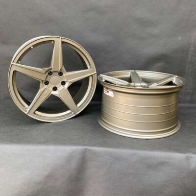 ISPIRI FFR5 20" 9J ET32 + 10,5J ET30 5x112 Matt Carbon Bronze