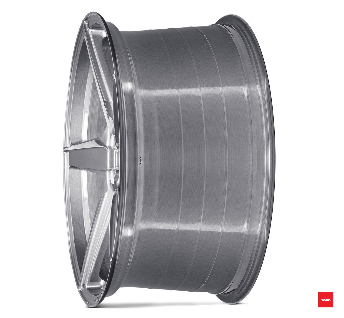 ISPIRI FFR5 21" 10,5J ET30 5x120 Full Brushed Carbon Titanium - obrazek 3