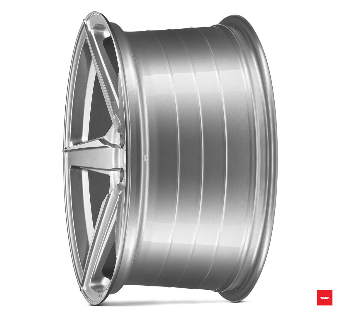 ISPIRI FFR5 21" 9J ET32 + 10,5J ET30 5x112 Pure Silver Brushed - obrazek 3