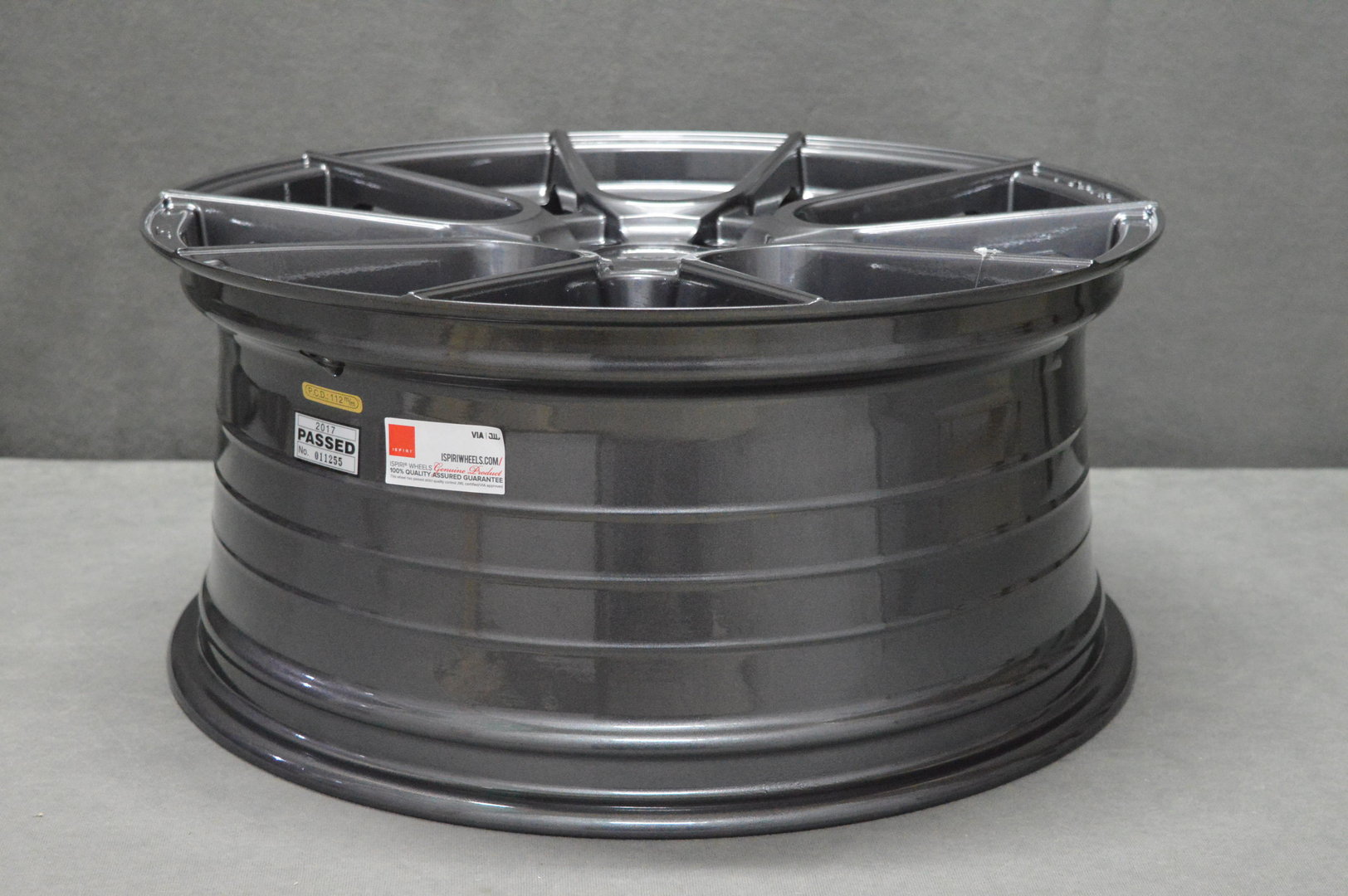 ISPIRI FFR6 19" 8,5J ET42 5x112 Carbon Graphite - obrazek 7