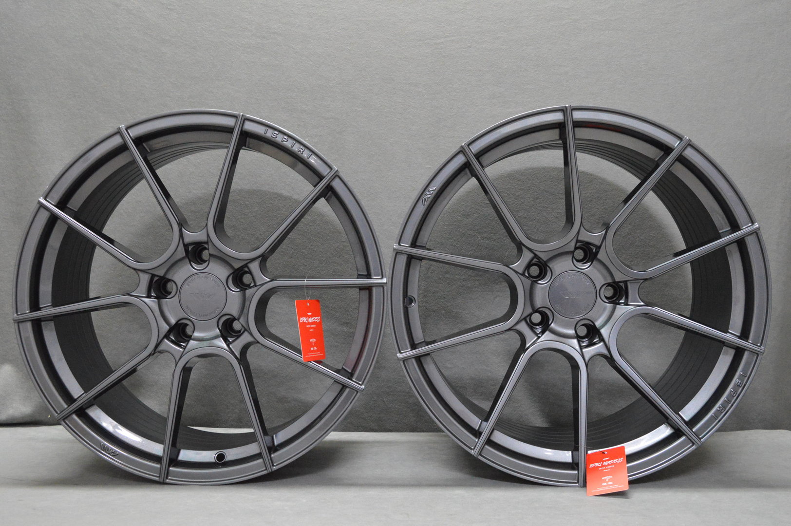 ISPIRI FFR6 19" 9J ET35 + 11J ET40 5x120 Carbon Graphite - obrazek 2