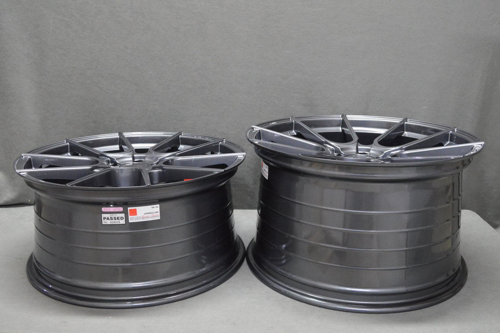 ISPIRI FFR6 19" 9J ET35 + 11J ET40 5x120 Carbon Graphite - obrazek 7