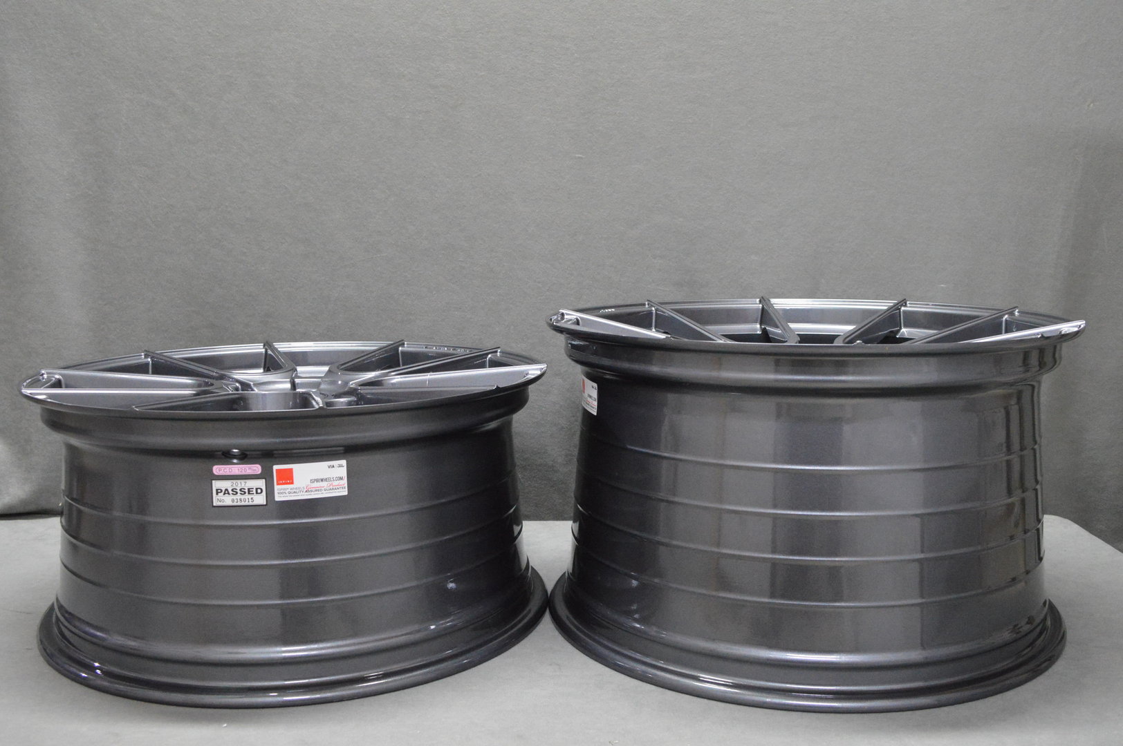 ISPIRI FFR6 19" 9J ET35 + 11J ET40 5x120 Carbon Graphite - obrazek 8