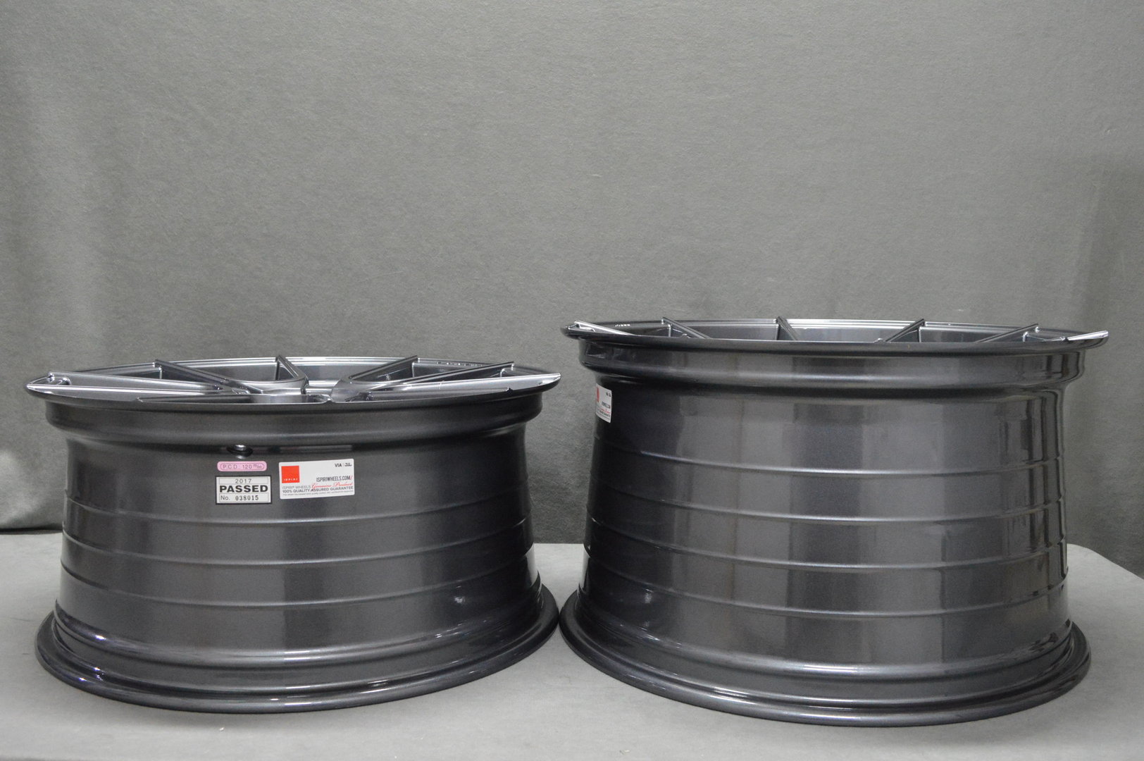 ISPIRI FFR6 19" 9J ET35 + 11J ET40 5x120 Carbon Graphite - obrazek 9