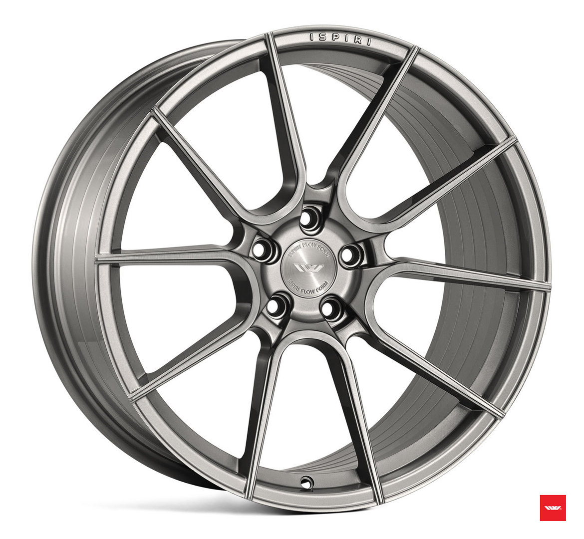 ISPIRI FFR6 20" 8,5J ET42 + 10J ET45 5x112 Carbon Grey Brushed - obrazek 2