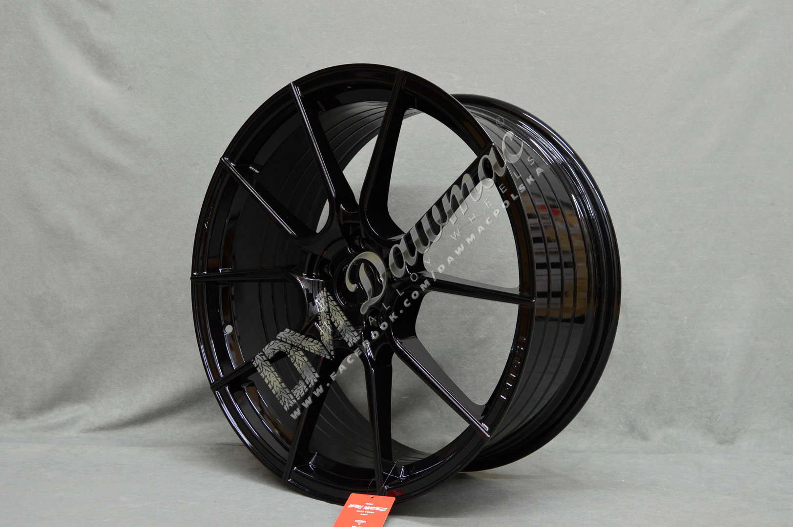 ISPIRI FFR6 20" 8,5J ET42 5x112 Corsa Black - obrazek 3