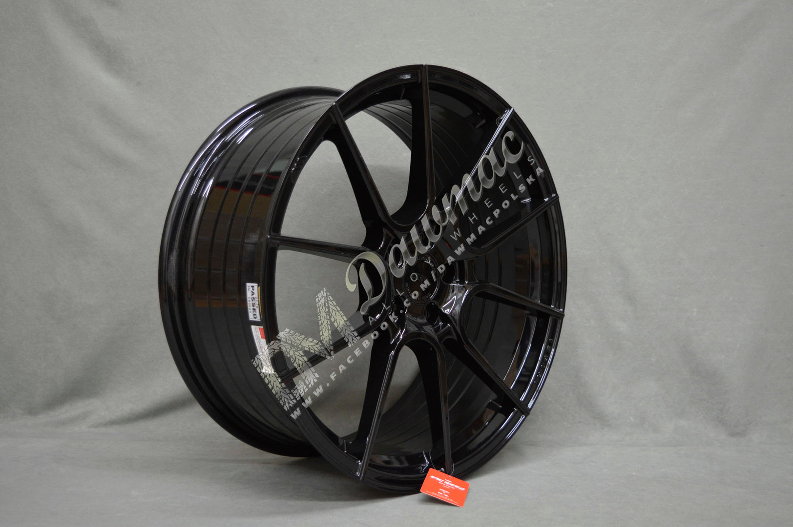 ISPIRI FFR6 20" 8,5J ET42 5x112 Corsa Black - obrazek 4