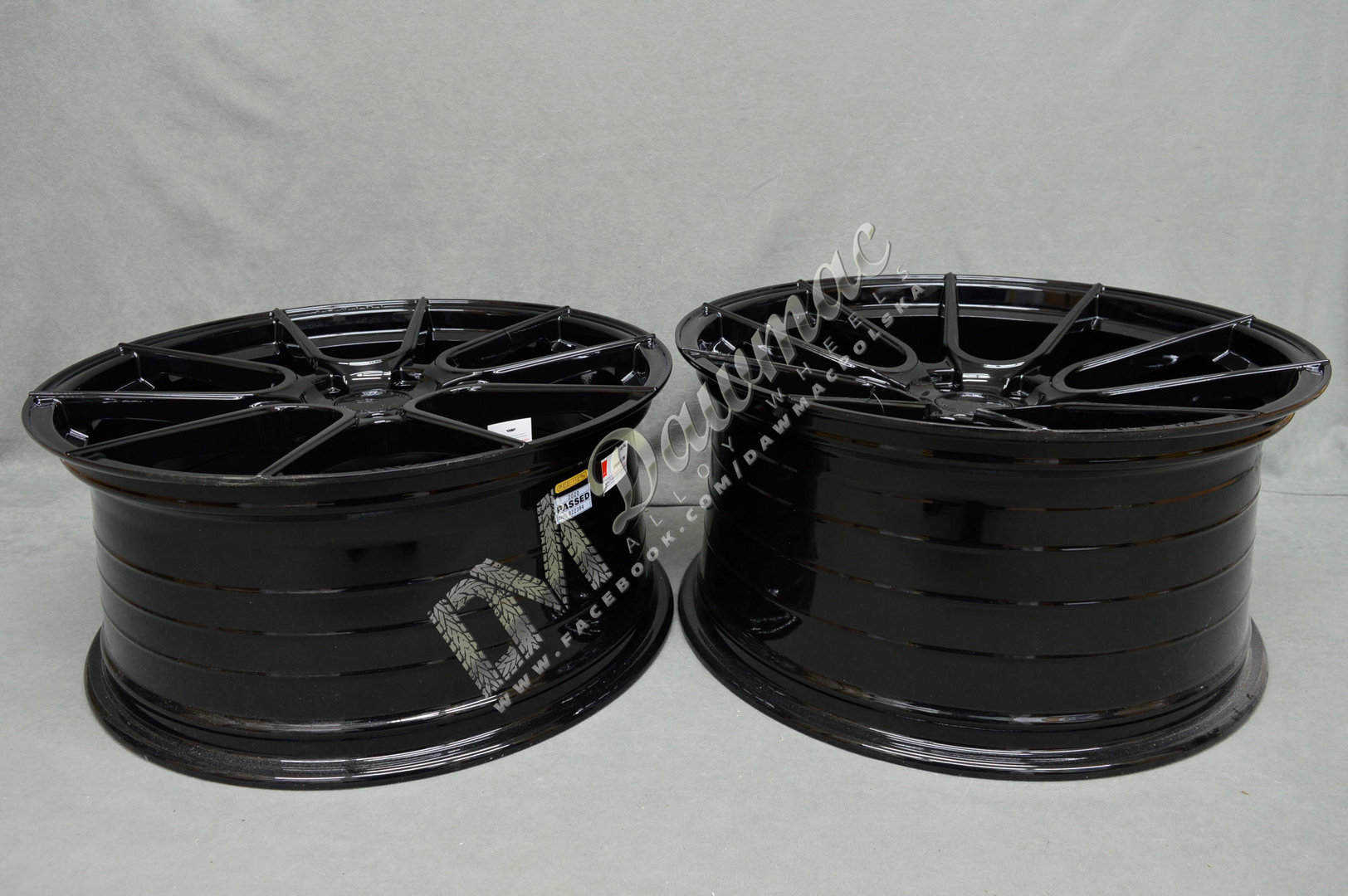 ISPIRI FFR6 20" 9J ET32 + 10J ET45 5x112 Corsa Black - obrazek 6