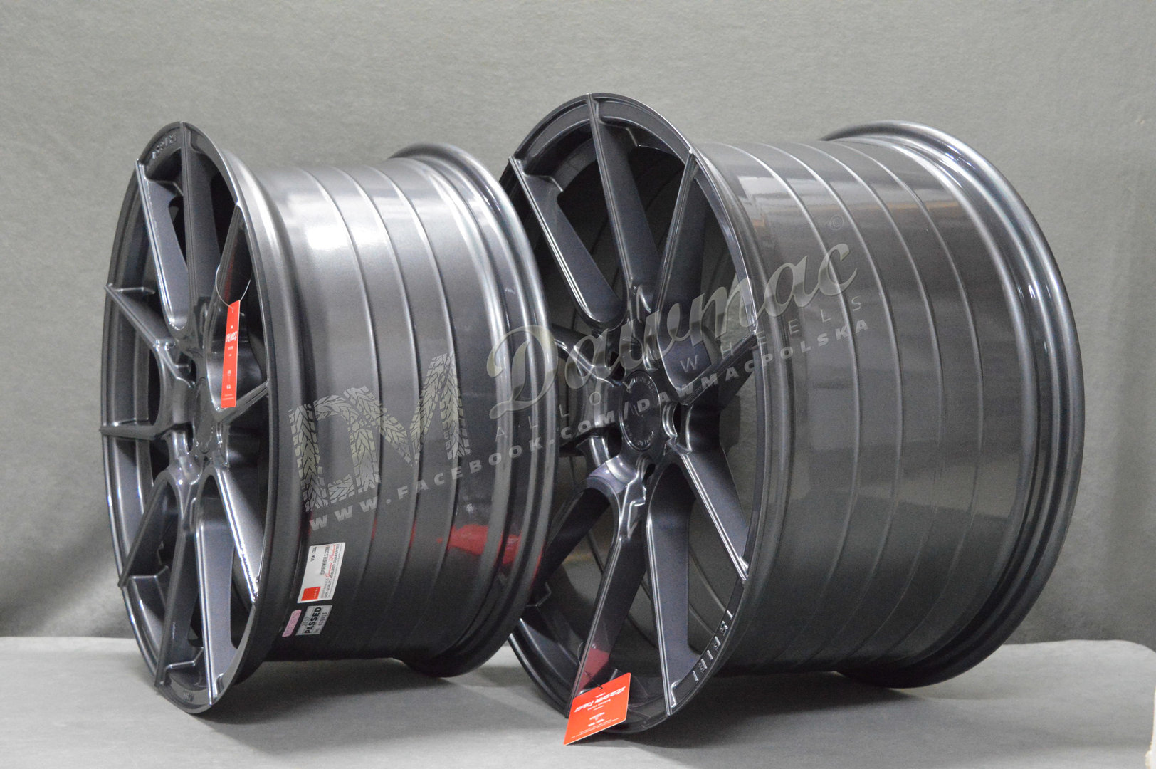 ISPIRI FFR6 20" 9J ET35 + 10,5J ET30 5x120 Carbon Graphite - obrazek 4