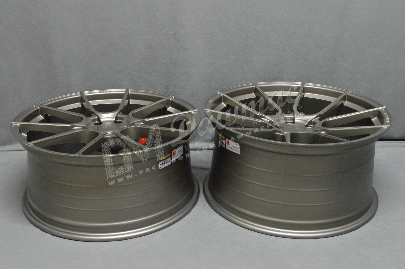 ISPIRI FFR6 20" 9J ET35 + 11J ET40 5x120 Matt Carbon Bronze - obrazek 7