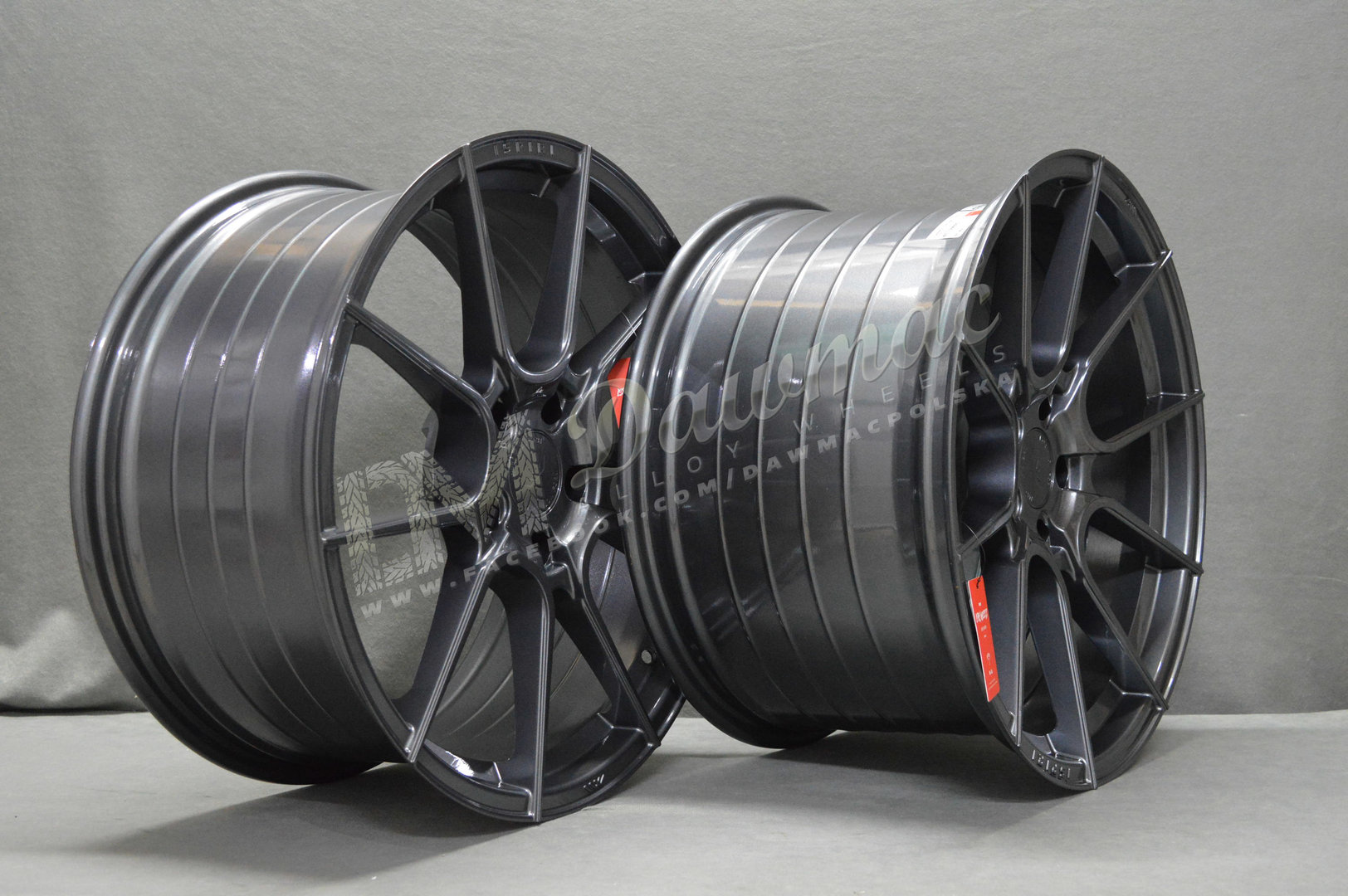ISPIRI FFR6 20" 9J ET38 + 10J ET40 5x114,3 Carbon Graphite - obrazek 5