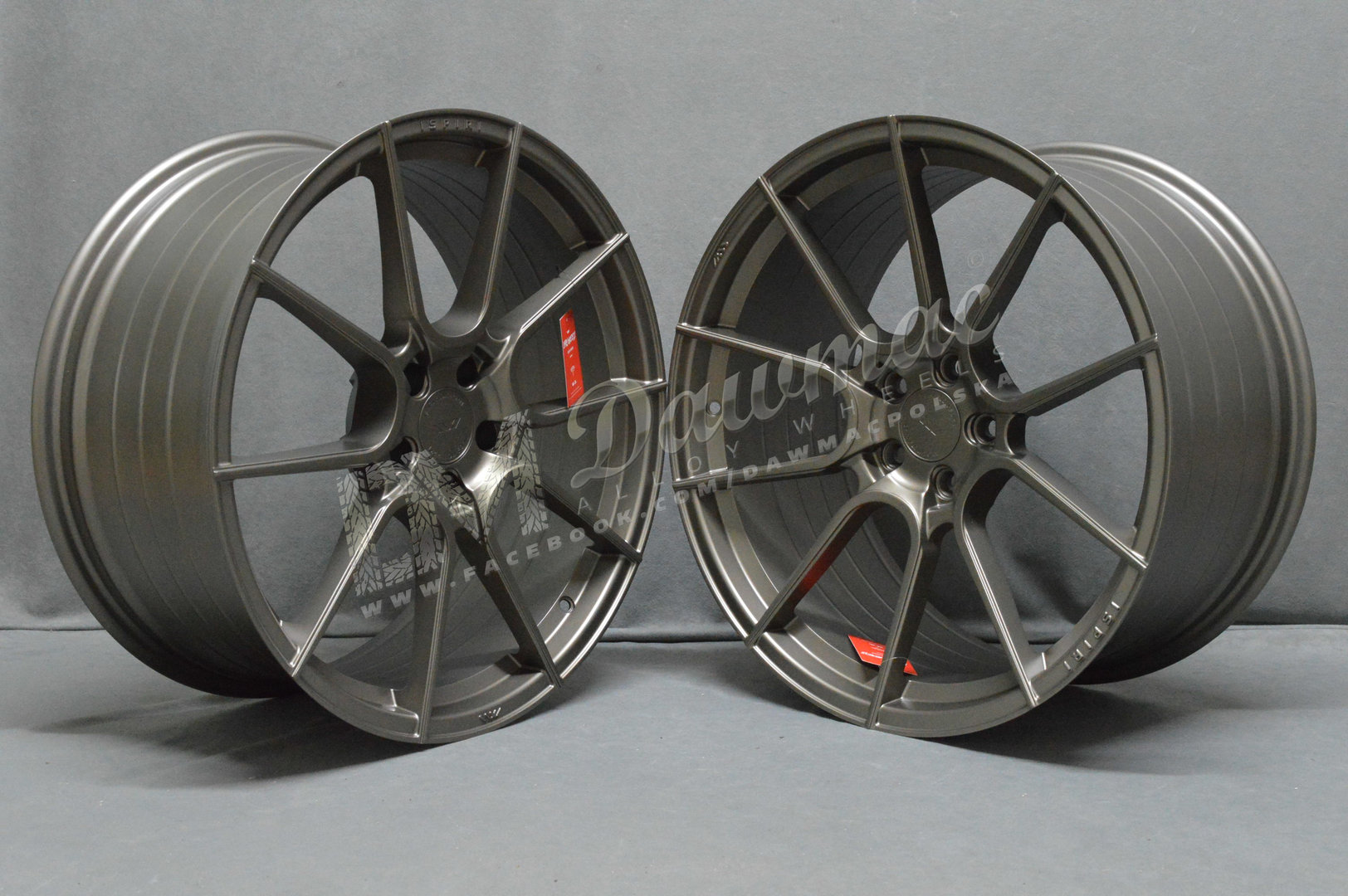 ISPIRI FFR6 21" 9J ET21 + 10,5J ET20 5x112 Matt Carbon Bronze - obrazek 3