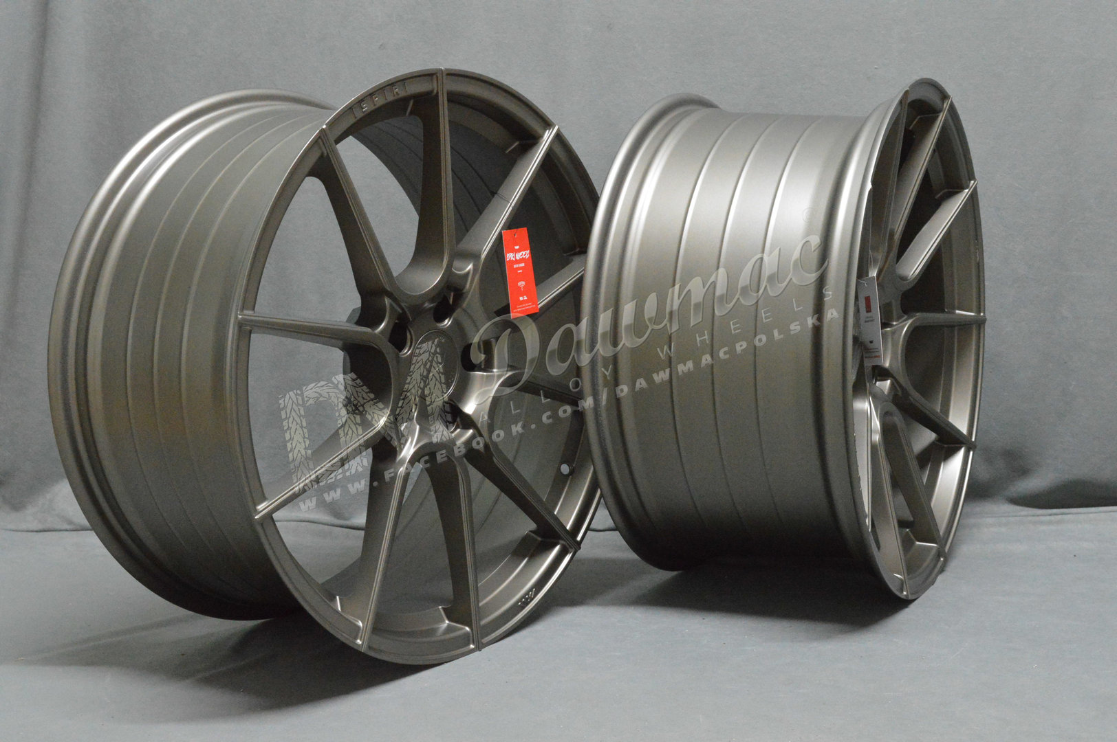 ISPIRI FFR6 21" 9J ET21 + 10,5J ET30 5x112 Matt Carbon Bronze - obrazek 5