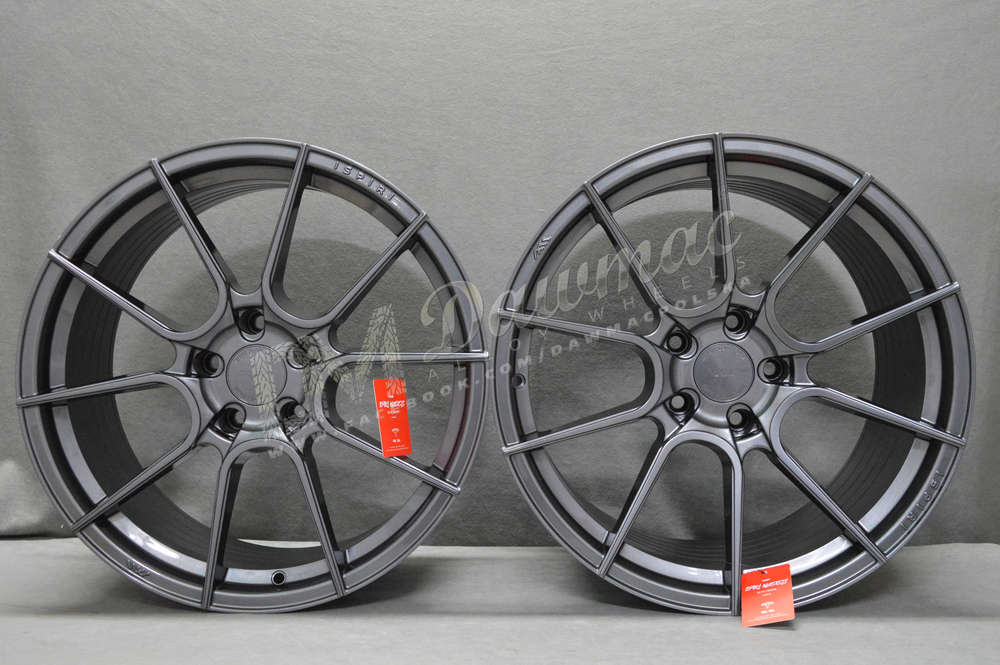ISPIRI FFR6 21" 9J ET30 + 10,5J ET43 5x120 Carbon Graphite