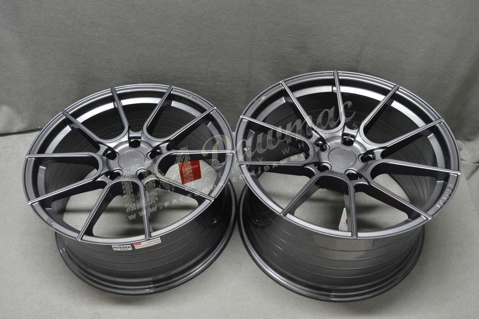 ISPIRI FFR6 21" 9J ET30 + 10,5J ET43 5x120 Carbon Graphite - obrazek 6