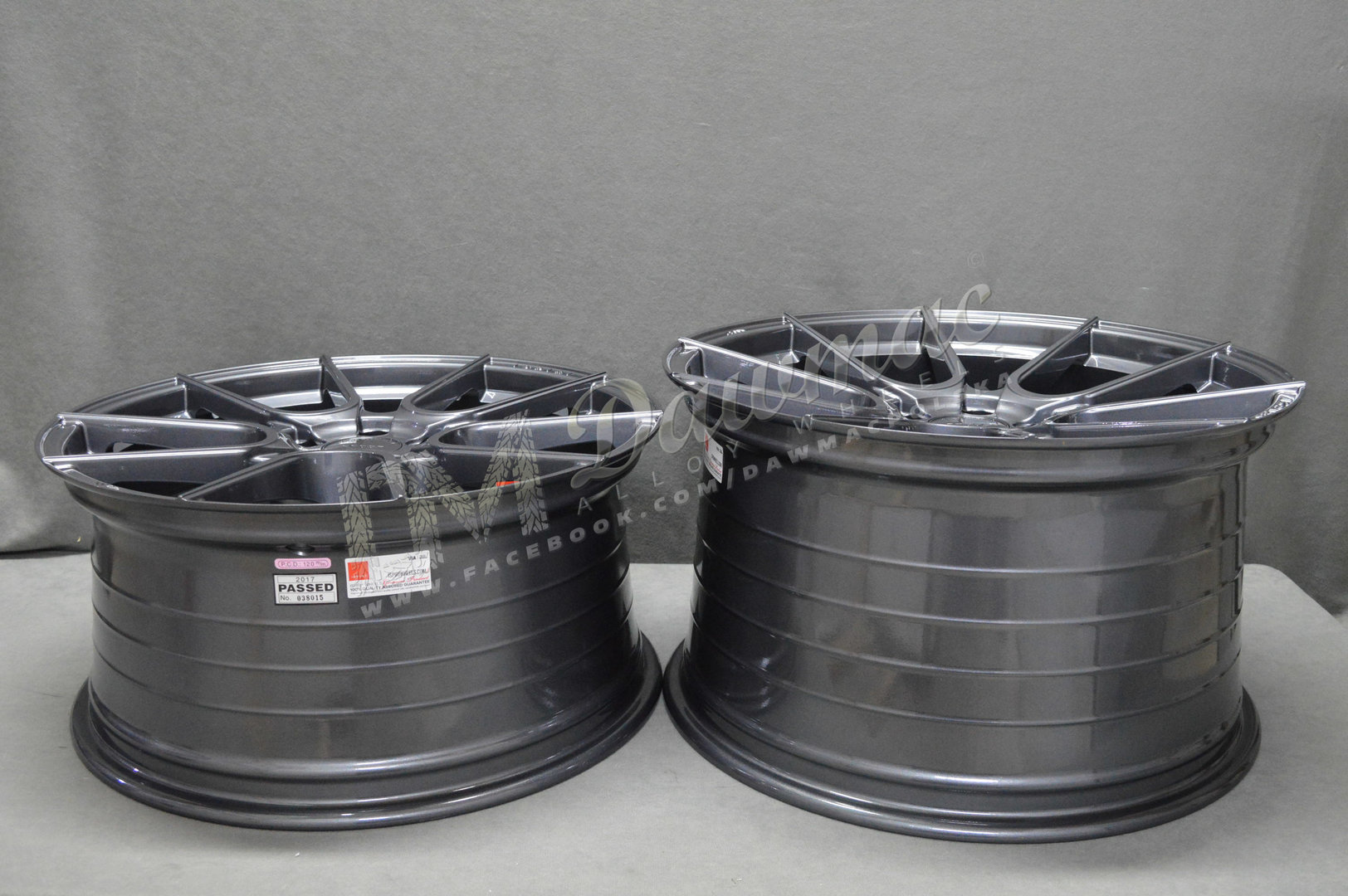 ISPIRI FFR6 21" 9J ET30 + 10,5J ET43 5x120 Carbon Graphite - obrazek 7