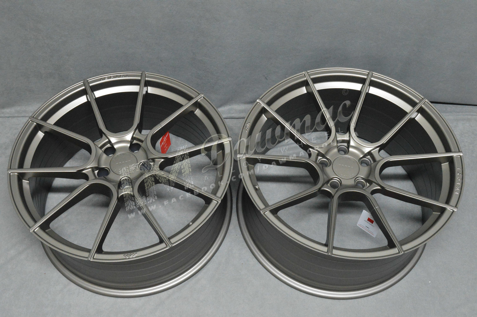 ISPIRI FFR6 21" 9J ET35 + 10,5J ET43 5x120 Matt Carbon Bronze - obrazek 6