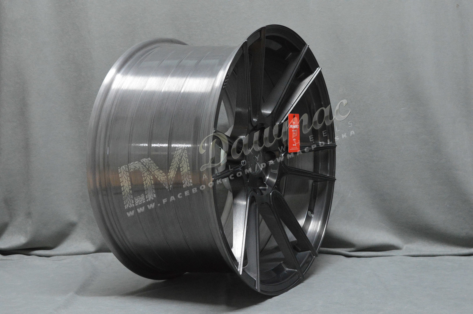 ISPIRI FFR7 20" 9,5J ET40 5x120 Full Brushed Carbon Titanium - obrazek 4