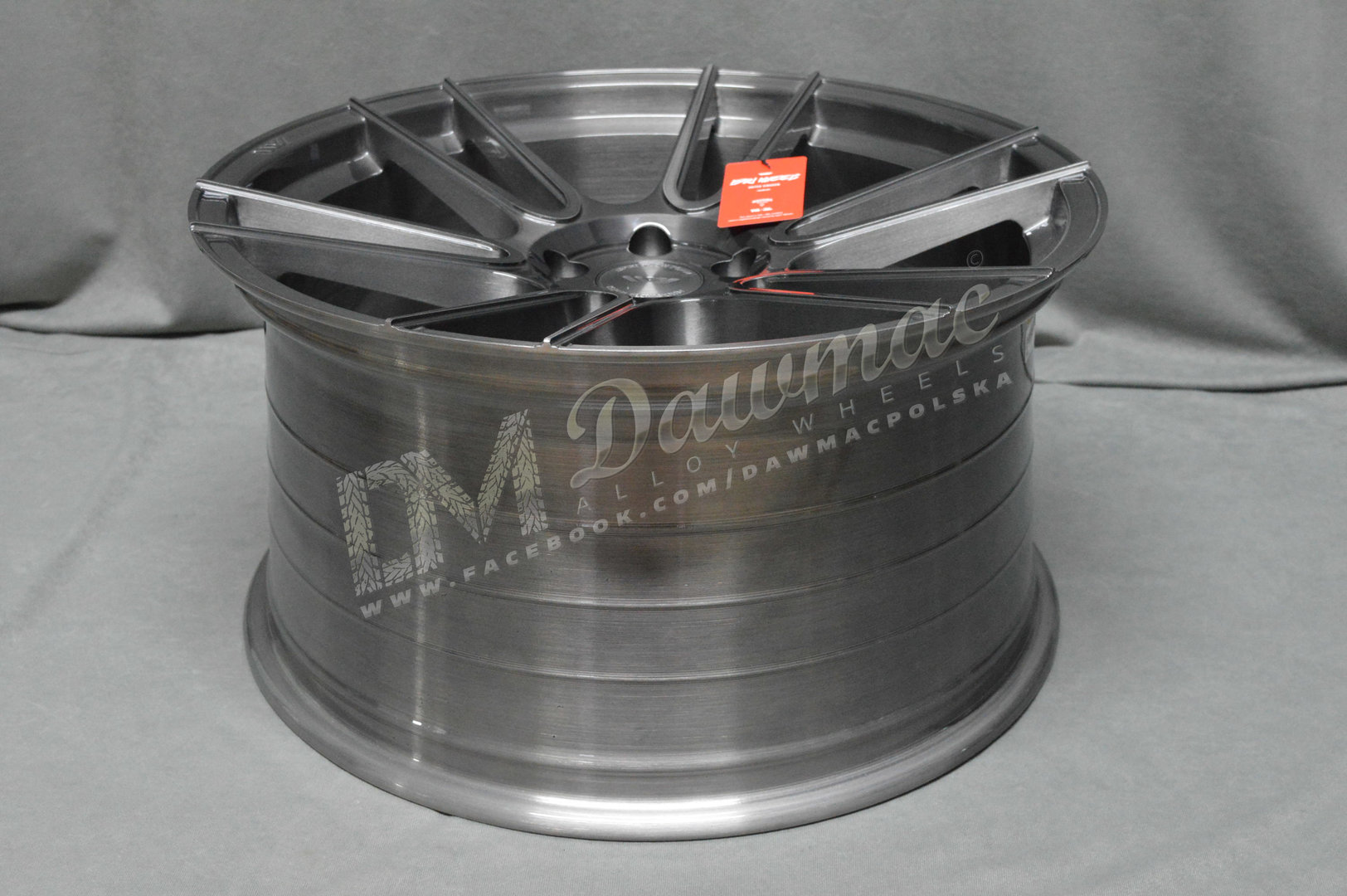 ISPIRI FFR7 20" 9J ET35 5x120 Full Brushed Carbon Titanium - obrazek 7