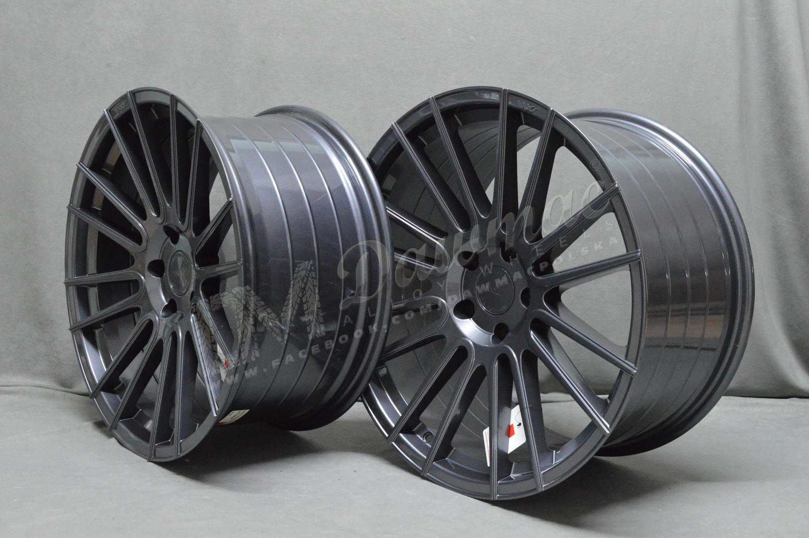 ISPIRI FFR8 20" 9,5J ET25 + 10,5J ET30 5x120 Carbon Graphite - obrazek 4