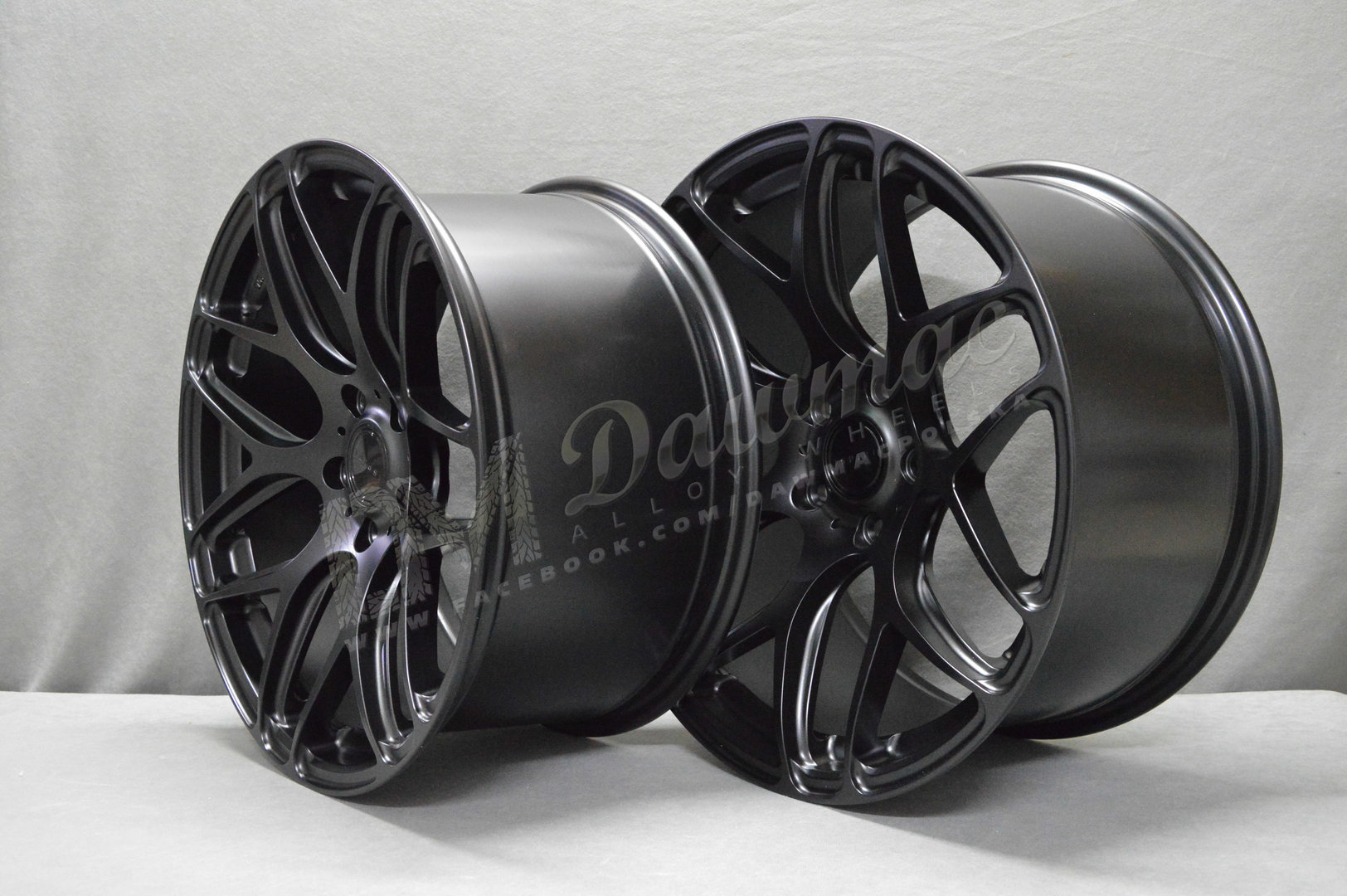 ISPIRI ISR10 19" 9,5J ET43 + 10J ET32 5x120 Matt Black - obrazek 4