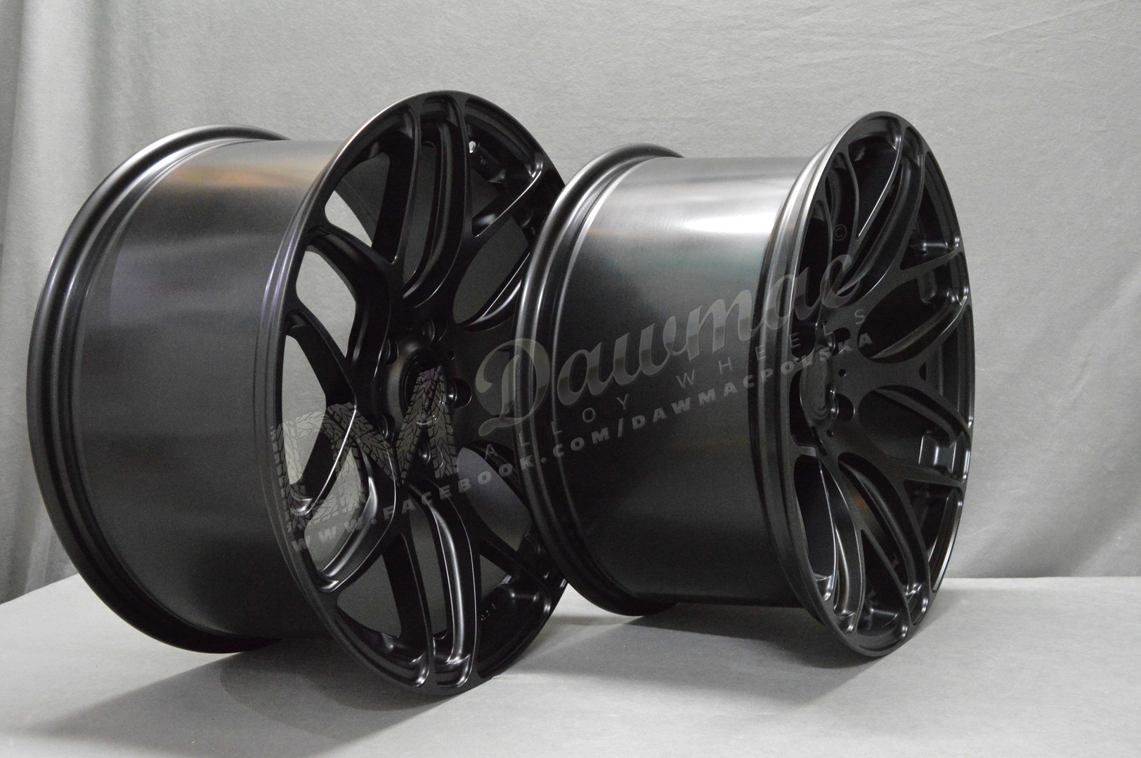 ISPIRI ISR10 19" 9,5J ET43 + 10J ET32 5x120 Matt Black - obrazek 5