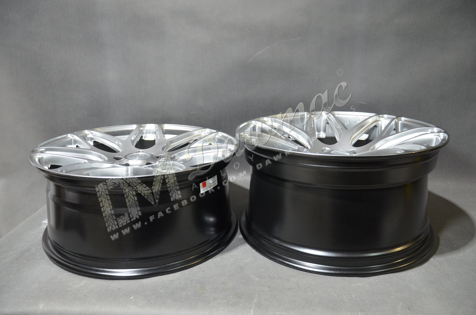 ISPIRI ISR10  20" 8,5J ET15 + 10J ET22 5x120 Diamond Silver - obrazek 7