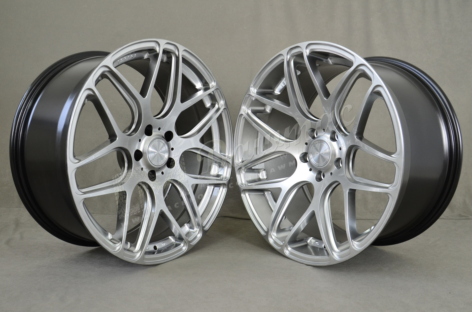 ISPIRI ISR10  20" 8,5J ET35 + 10J ET22 5x120 Diamond Silver - obrazek 3