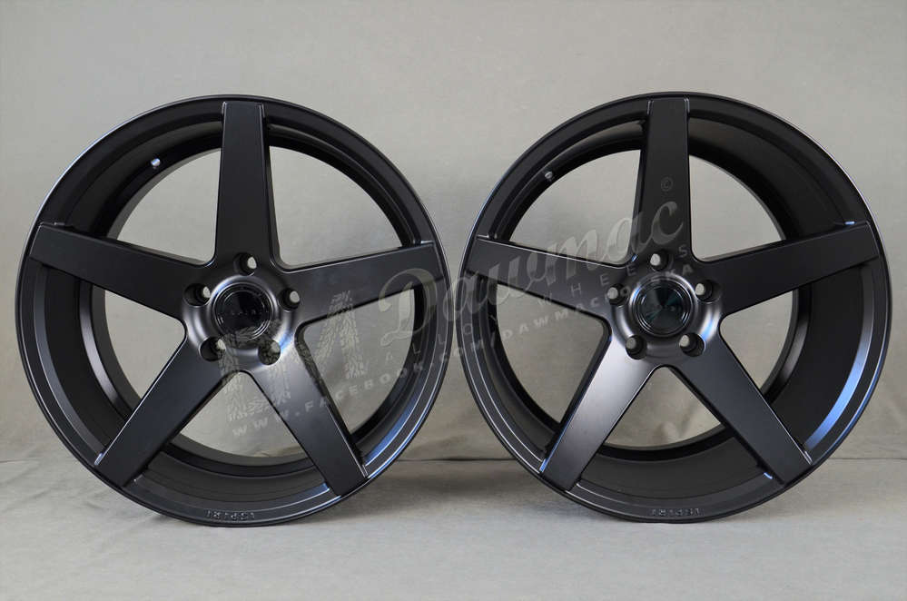 ISPIRI ISR5 19" 8,5J ET15 + 9,5J ET22 5x120 Matt Black PROMOCJA