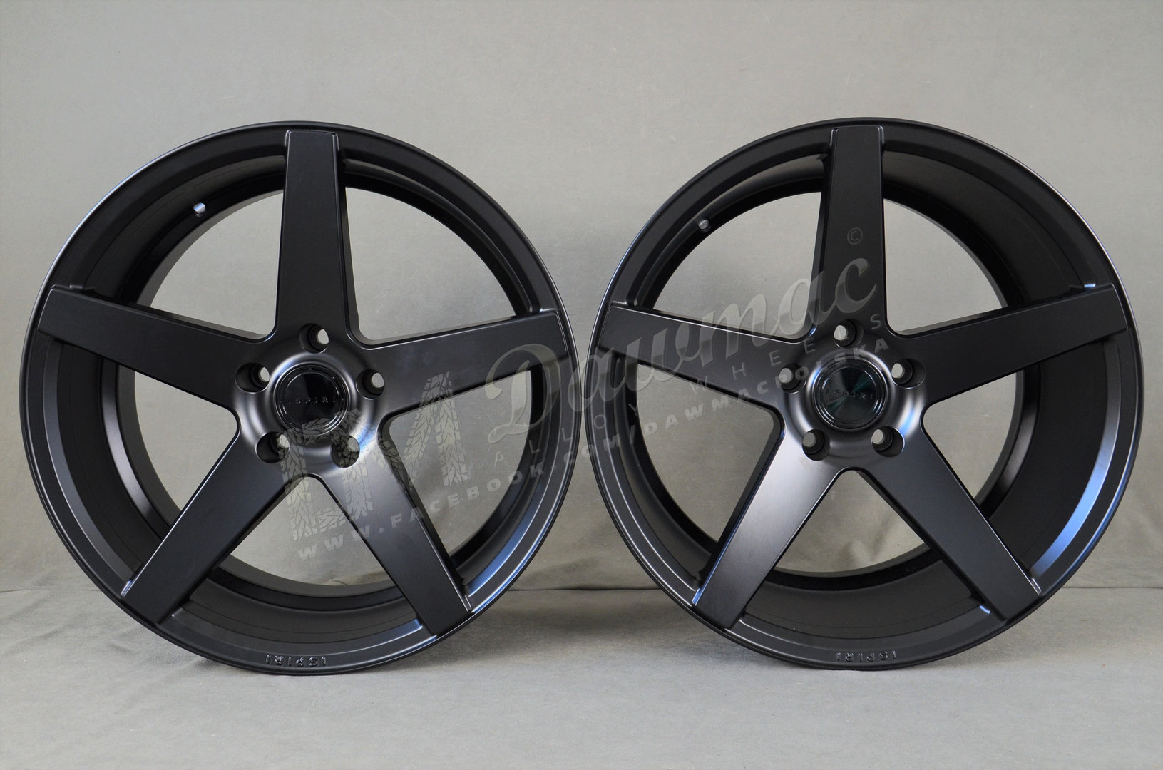 ISPIRI ISR5 19" 8,5J ET15 + 9,5J ET22 5x120 Matt Black PROMOCJA - obrazek 2